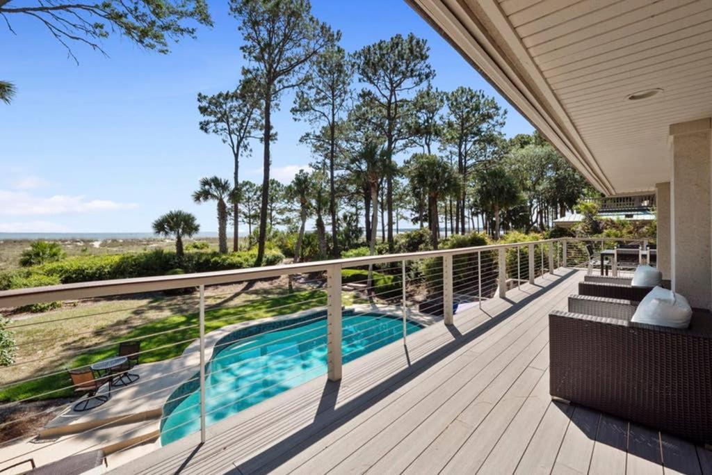 7 Black Duck - Top Notch Views & Amenities In A Private Oceanfront Oasis Île de Hilton-Head Extérieur photo