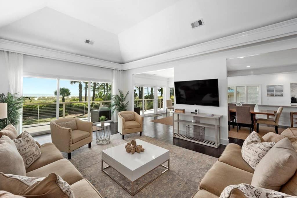 7 Black Duck - Top Notch Views & Amenities In A Private Oceanfront Oasis Île de Hilton-Head Extérieur photo