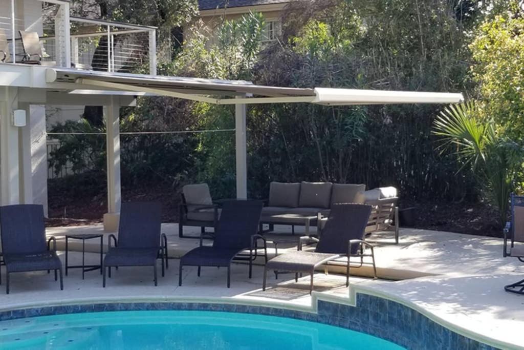 7 Black Duck - Top Notch Views & Amenities In A Private Oceanfront Oasis Île de Hilton-Head Extérieur photo