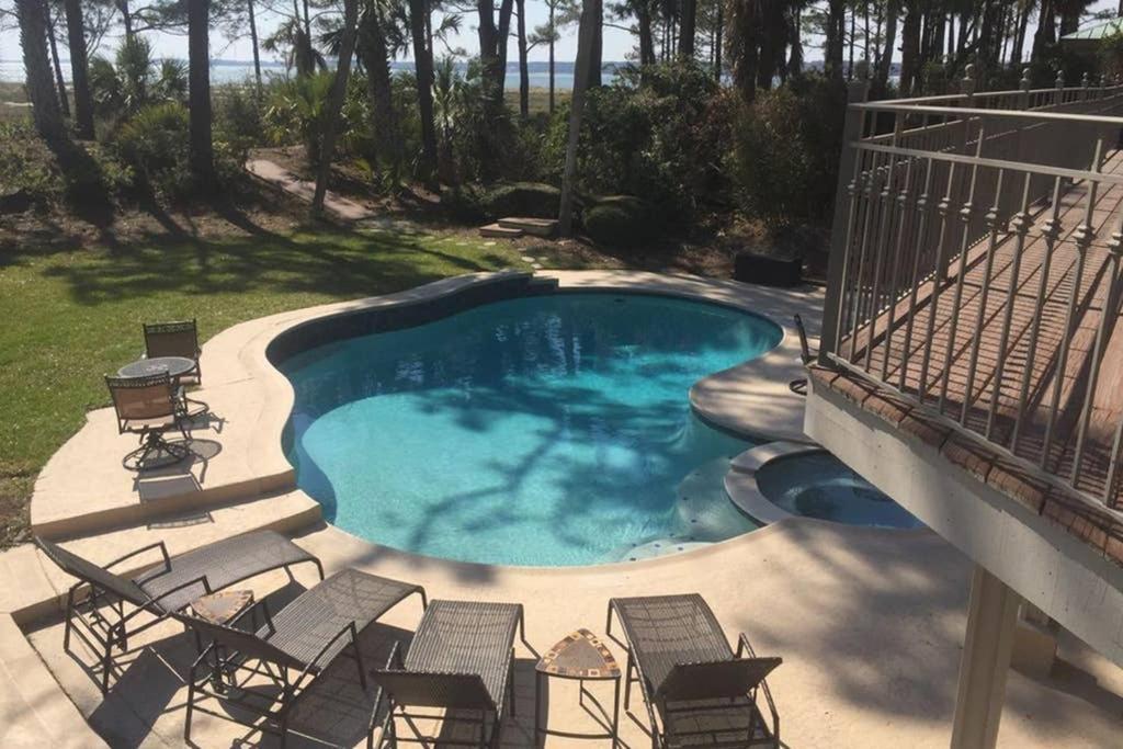 7 Black Duck - Top Notch Views & Amenities In A Private Oceanfront Oasis Île de Hilton-Head Extérieur photo